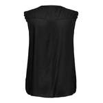Klassische Bluse von ONLY Carmakoma, in der Farbe Schwarz, aus Viskose, andere Perspektive, Vorschaubild
