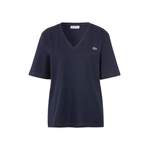 T-Shirt von Lacoste, in der Farbe Blau, aus Baumwolle, andere Perspektive, Vorschaubild