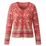 Jacquard-Strickjacke aus der Marke DUNQUE