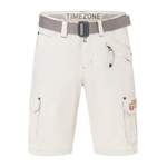 5-Pocket-Jeans von Timezone, in der Farbe Beige, andere Perspektive, Vorschaubild