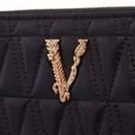 Brieftasche von Versace, in der Farbe Schwarz, aus Leder, andere Perspektive, Vorschaubild