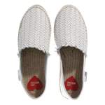 Espadrille von Love Moschino, in der Farbe Weiss, aus Leder, andere Perspektive, Vorschaubild