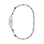 Damen-Armbanduhr von Guess, in der Farbe Silber, aus Edelstahl, andere Perspektive, Vorschaubild