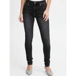 5-Pocket-Jeans, in der Farbe Schwarz, aus Polyester, Vorschaubild