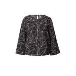 Klassische Bluse von JDY, in der Farbe Schwarz, aus Polyester, andere Perspektive, Vorschaubild