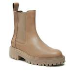 Chelsea-Boot von Marc O'Polo, in der Farbe Beige, aus Textil, andere Perspektive, Vorschaubild