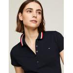 Poloshirt von Tommy Hilfiger, in der Farbe Blau, aus Baumwolle, andere Perspektive, Vorschaubild