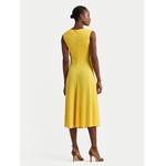 Kleid von Lauren Ralph Lauren, in der Farbe Gelb, aus Polyester, andere Perspektive, Vorschaubild