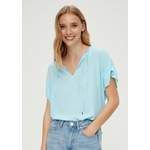 Bluse von QS, in der Farbe Blau, aus Viskose, andere Perspektive, Vorschaubild