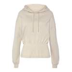 Sweatshirt von Lascana, in der Farbe Beige, aus Baumwolle, andere Perspektive, Vorschaubild