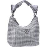 Schultertasche von Guess, in der Farbe Silber, aus Polyester, Vorschaubild