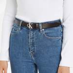 Gürtel von Calvin Klein Jeans, in der Farbe Schwarz, andere Perspektive, Vorschaubild