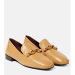 Loafer von TORY BURCH, in der Farbe Beige, aus Leder, Vorschaubild