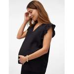 Bluse von Vero Moda Maternity, in der Farbe Schwarz, aus Polyamid, andere Perspektive, Vorschaubild