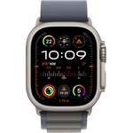 Smartwatch von Apple, in der Farbe Beige, aus Stoff, andere Perspektive, Vorschaubild