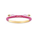 Goldarmband von Thomas Sabo, in der Farbe Gold, aus Stahl, andere Perspektive, Vorschaubild