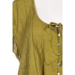 Klassische Bluse von Gudrun Sjöden, in der Farbe Grün, aus Baumwolle, andere Perspektive, Vorschaubild