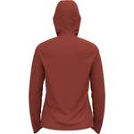 Langarmshirt von Odlo, in der Farbe Rot, aus Polyester, andere Perspektive, Vorschaubild