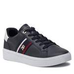 Sneaker von Tommy Hilfiger, in der Farbe Blau, aus Textil, andere Perspektive, Vorschaubild