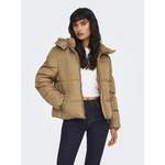 Daunenjacken & Steppjacke von Only, in der Farbe Beige, aus Webstoff, andere Perspektive, Vorschaubild