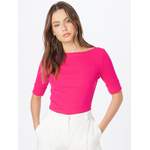 T-Shirt von Lauren Ralph Lauren, in der Farbe Rosa, aus Baumwolle, andere Perspektive, Vorschaubild