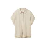 Bluse von Tom Tailor, in der Farbe Beige, aus Leinen, andere Perspektive, Vorschaubild