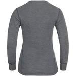 Langarmshirt von Odlo, in der Farbe Grau, aus Polyester, andere Perspektive, Vorschaubild