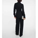 Klassische Bluse von Victoria Beckham, in der Farbe Schwarz, aus Polyester, andere Perspektive, Vorschaubild