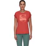 T-Shirt von mammut, in der Farbe Orange, aus Polyester, andere Perspektive, Vorschaubild