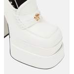 Loafer von Versace, in der Farbe Weiss, andere Perspektive, Vorschaubild