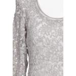 Klassische Bluse von tredy, in der Farbe Grau, andere Perspektive, Vorschaubild