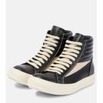 Sneaker von Rick Owens, in der Farbe Schwarz, andere Perspektive, Vorschaubild