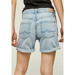 Shorts von Pepe Jeans, in der Farbe Blau, andere Perspektive, Vorschaubild