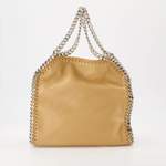 Sonstige Handtasche von Stella Mccartney, in der Farbe Beige, aus Polyester, andere Perspektive, Vorschaubild