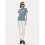 T-Shirt von Tommy Hilfiger, in der Farbe Weiss, aus Baumwolle, andere Perspektive, Vorschaubild