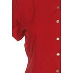 Klassische Bluse von Zapa, in der Farbe Rot, aus Baumwolle, andere Perspektive, Vorschaubild