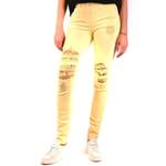 Push-Up Jeans von Elisabetta Franchi, in der Farbe Gelb, aus Baumwolle, andere Perspektive, Vorschaubild