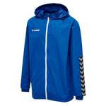 Trainingsjacke von Hummel, in der Farbe Blau, aus Polyester, andere Perspektive, Vorschaubild