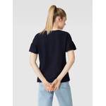 T-Shirt von edc by esprit, in der Farbe Blau, aus Polyester, andere Perspektive, Vorschaubild