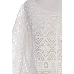 Klassische Bluse von MARC AUREL, in der Farbe Weiss, aus Baumwolle, andere Perspektive, Vorschaubild