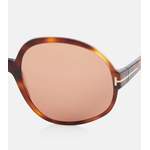 Sonstige Sonnenbrille von Tom Ford, in der Farbe Braun, andere Perspektive, Vorschaubild