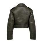 Bikerjacke von Only, in der Farbe Schwarz, aus Polyester, andere Perspektive, Vorschaubild