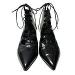 Stiefel von Saint Laurent Vintage, in der Farbe Schwarz, andere Perspektive, Vorschaubild