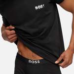 T-Shirt von Hugo Boss, in der Farbe Schwarz, aus Baumwolle, andere Perspektive, Vorschaubild