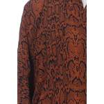 Klassische Bluse von YAS, in der Farbe Braun, aus Viskose, andere Perspektive, Vorschaubild