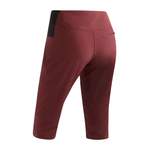 Caprihose von maier sports, in der Farbe Rot, aus Polyester, andere Perspektive, Vorschaubild