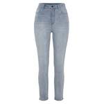 High Waist Jeans von Lascana, in der Farbe Blau, aus Polyester, Vorschaubild