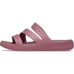 Badeschuh von Crocs, in der Farbe Rosa, andere Perspektive, Vorschaubild