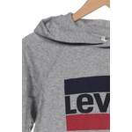 Kapuzenpullover von Levis, in der Farbe Grau, aus Baumwolle, andere Perspektive, Vorschaubild