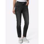 5-Pocket-Jeans von Casual Looks, in der Farbe Grau, andere Perspektive, Vorschaubild